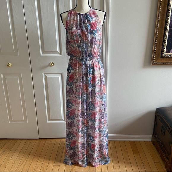 H&M Dresses Hm Floral Maxi Dress Poshmark